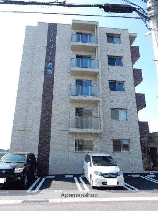 岡山県岡山市北区久米の賃貸マンションの外観