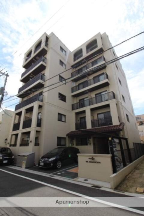 岡山県岡山市北区東中央町の賃貸マンションの外観