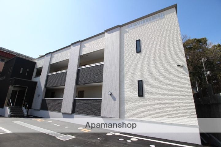 岡山県岡山市北区中井町2丁目の賃貸アパートの外観