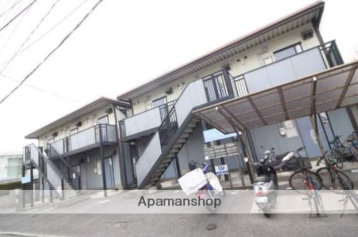 岡山県岡山市北区北方4丁目の賃貸アパートの外観