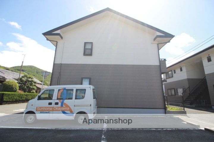 岡山県岡山市東区大多羅町の賃貸アパートの外観