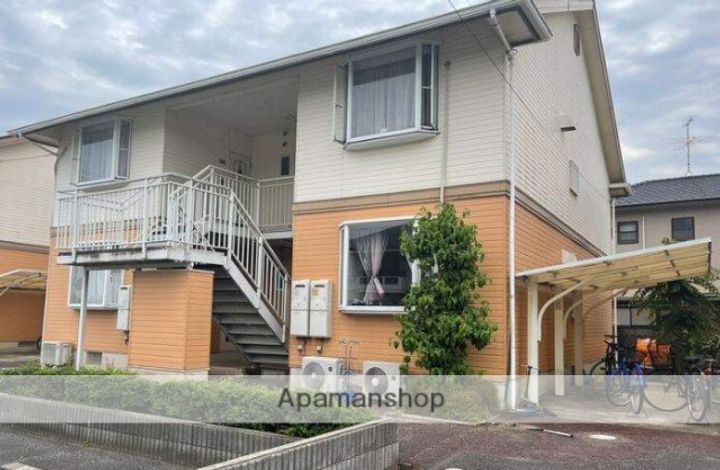 岡山県岡山市東区松新町の賃貸アパートの外観