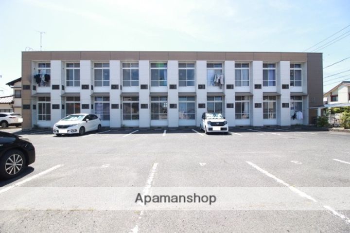 岡山県岡山市北区今7丁目の賃貸アパートの外観