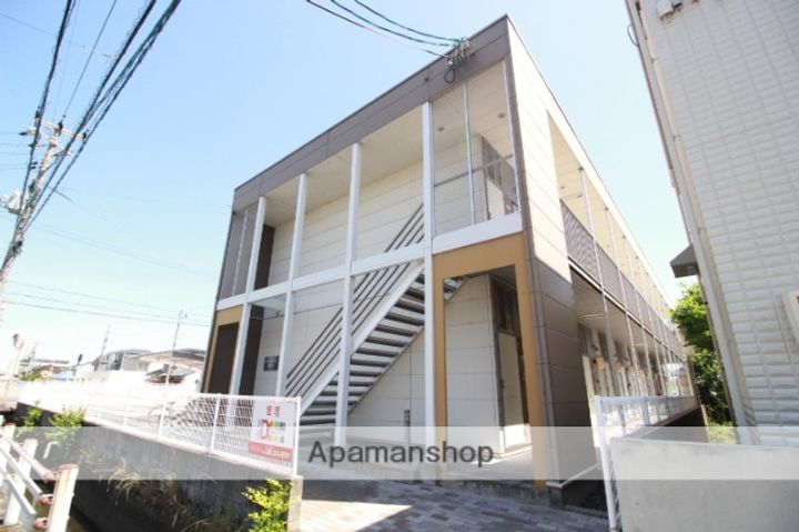 岡山県岡山市北区今7丁目の賃貸アパートの外観