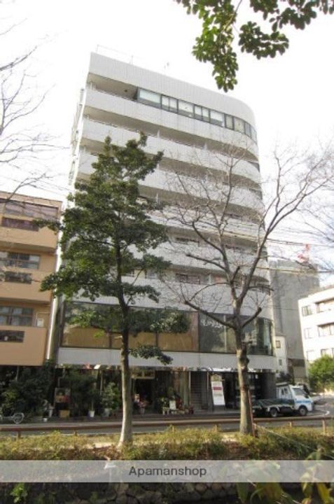 岡山県岡山市北区幸町の賃貸マンションの外観