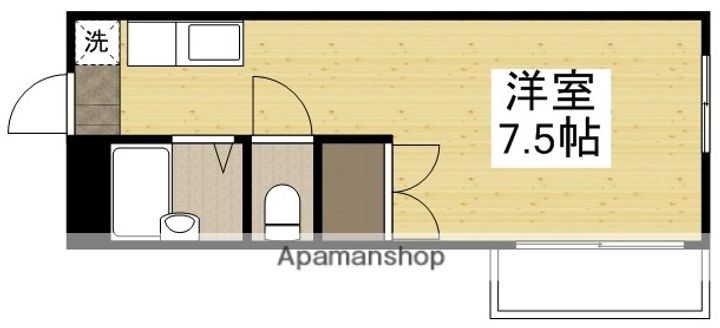 LARA医大東302の間取り