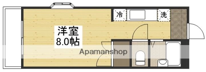 グランヴェール301の間取り