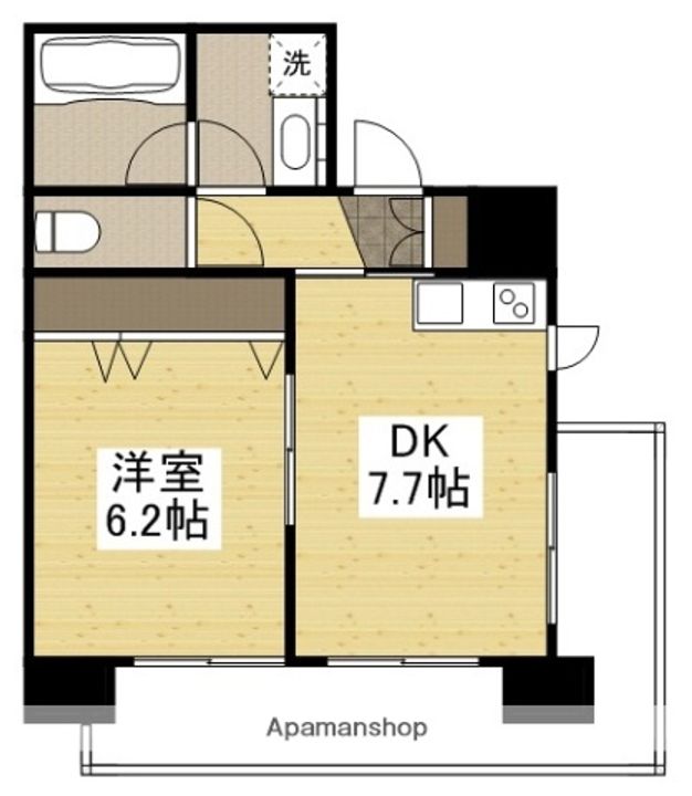 ハアラン高柳の間取り