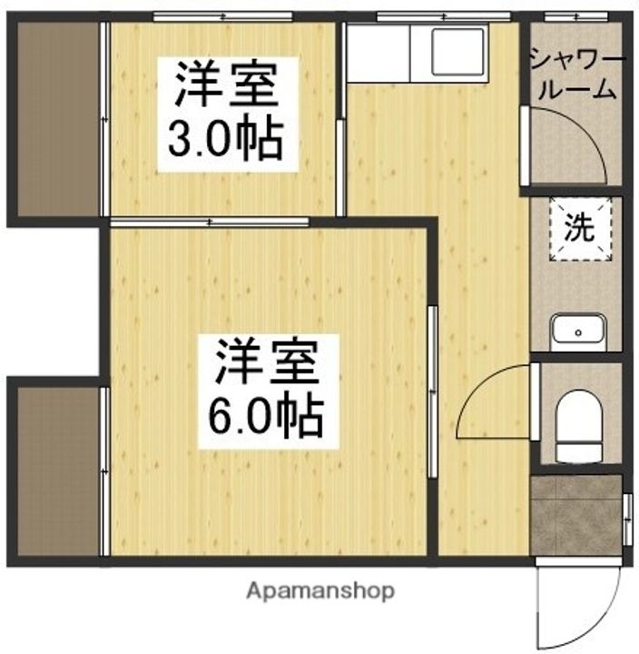 公協ビル403の間取り