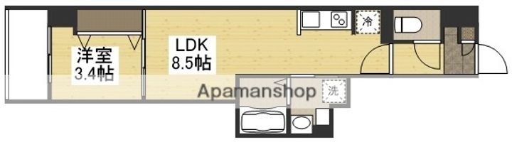 月光 ハレノワの間取り