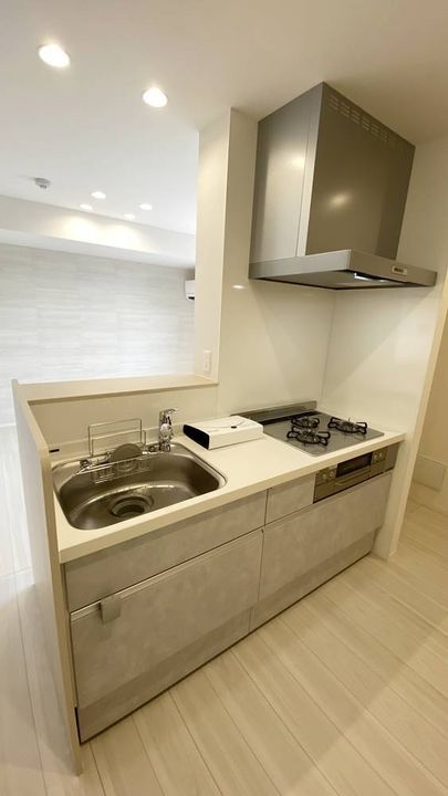 モン・サン・ブルーのキッチン