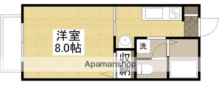 コーポ橋本の間取り