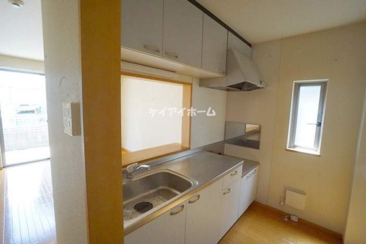 ペアフィールドA202のキッチン