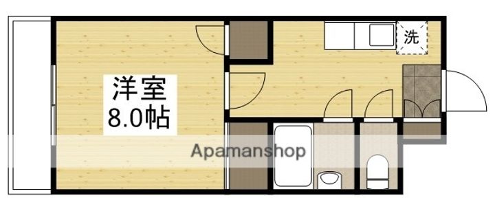 シャトレハイツ大元の間取り