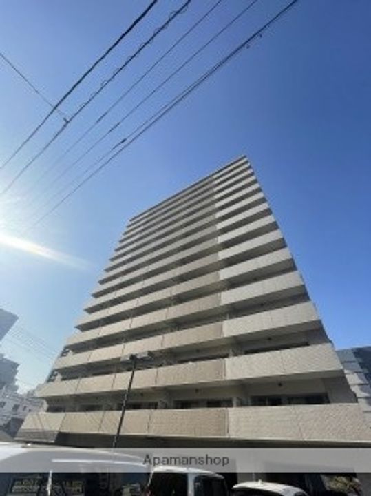 アルファスマート西川緑道公園の外観