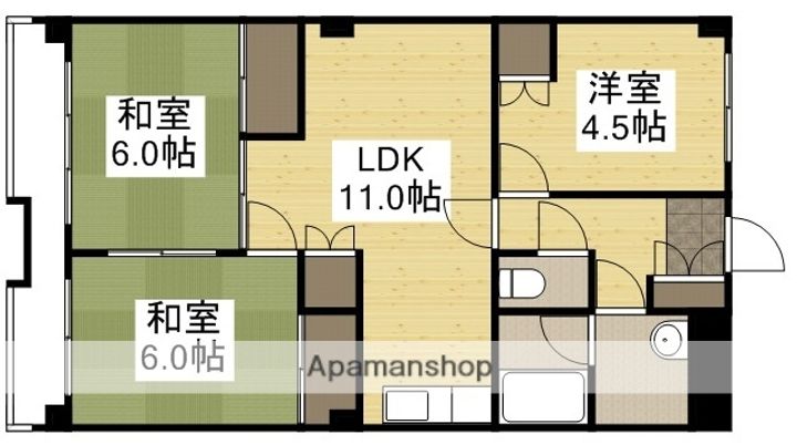 クリエイト21402の間取り