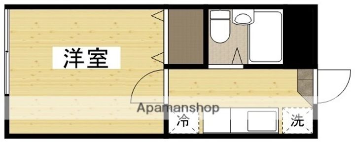 ラヴィーテ津島303の間取り