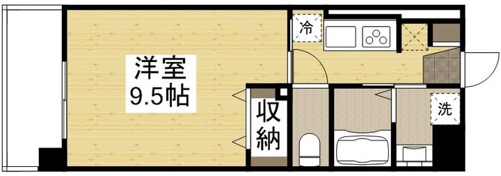 福富GRADEマンションの間取り