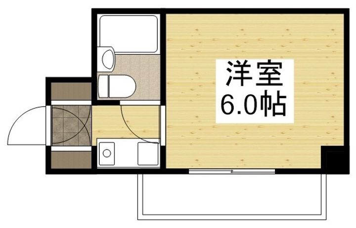 アルファ富田町の間取り