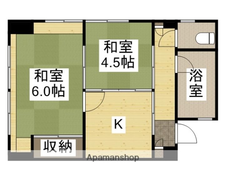 永代ビル603の間取り