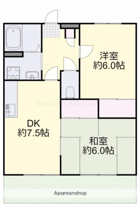 サンセールの間取り