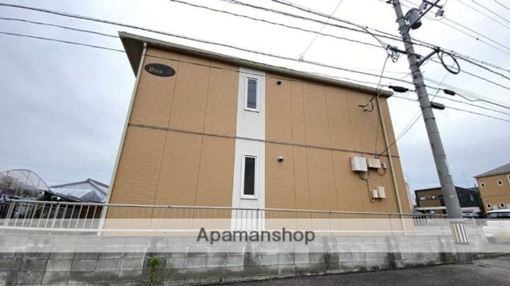 シャーメゾンデュオ B棟の外観