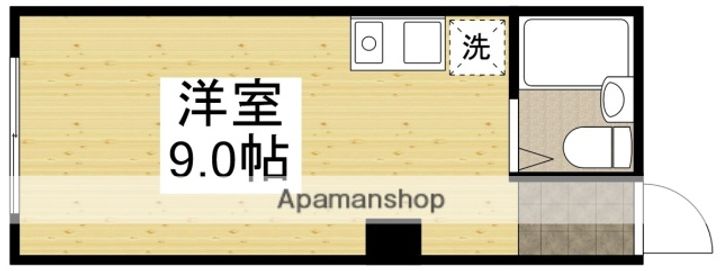 サンハイツ二子の間取り