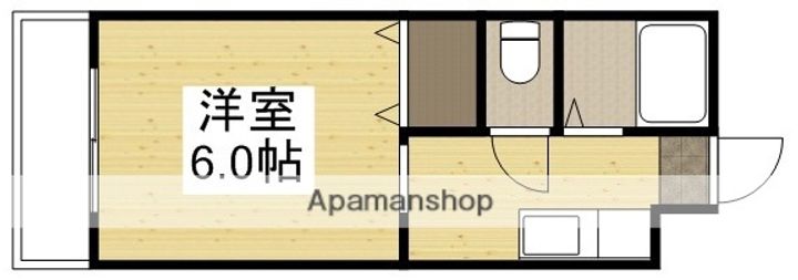 ネオモンシェリー津島B305の間取り