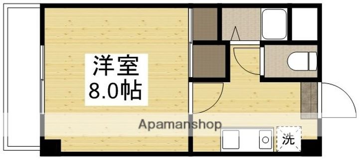 山﨑マンションの間取り
