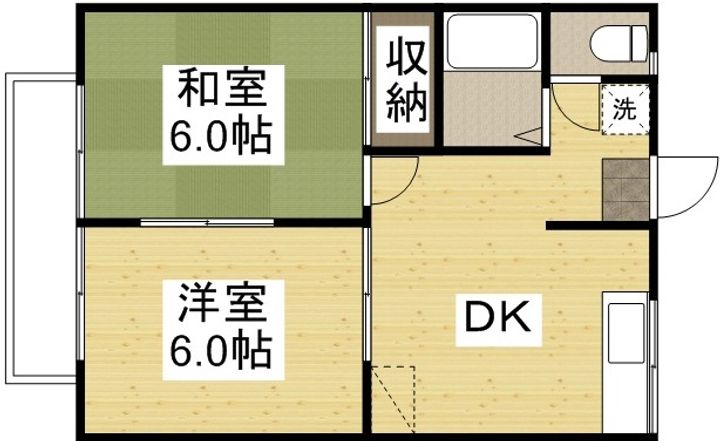 アーバンコート103の間取り