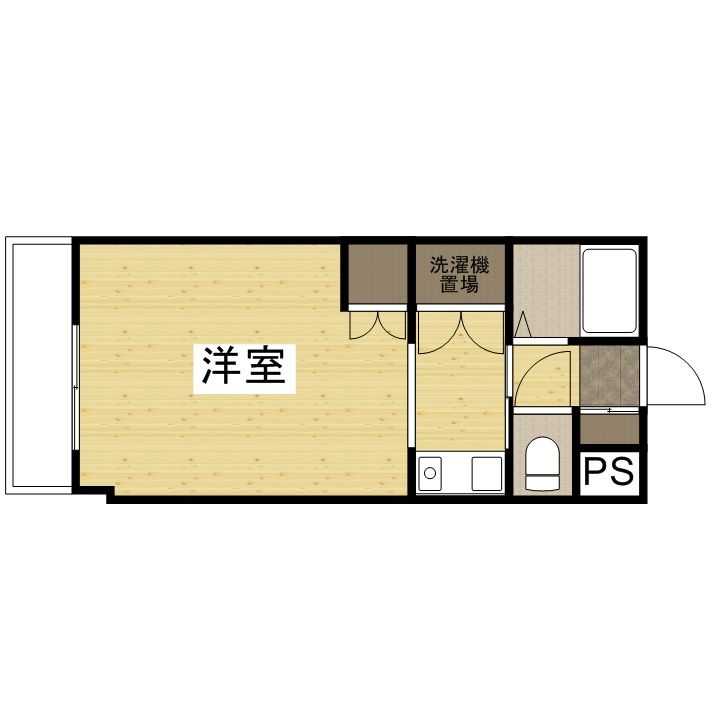 サンライズブルーの間取り