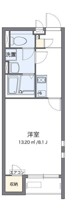 クレイノYⅡの間取り