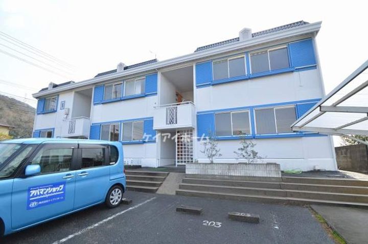 岡山県倉敷市福田町古新田(アパート)の賃貸物件の外観