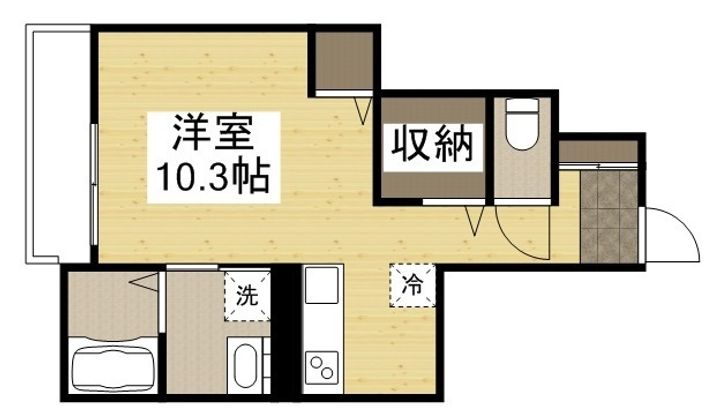 セキドアの間取り