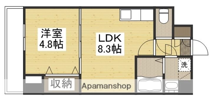 ティースタイルの間取り