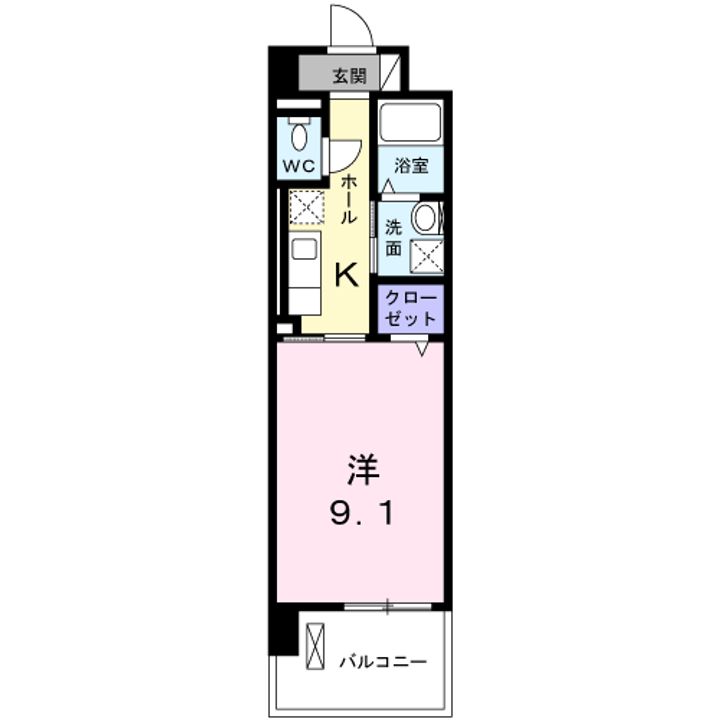 セントラルヒルズ昭和町の間取り
