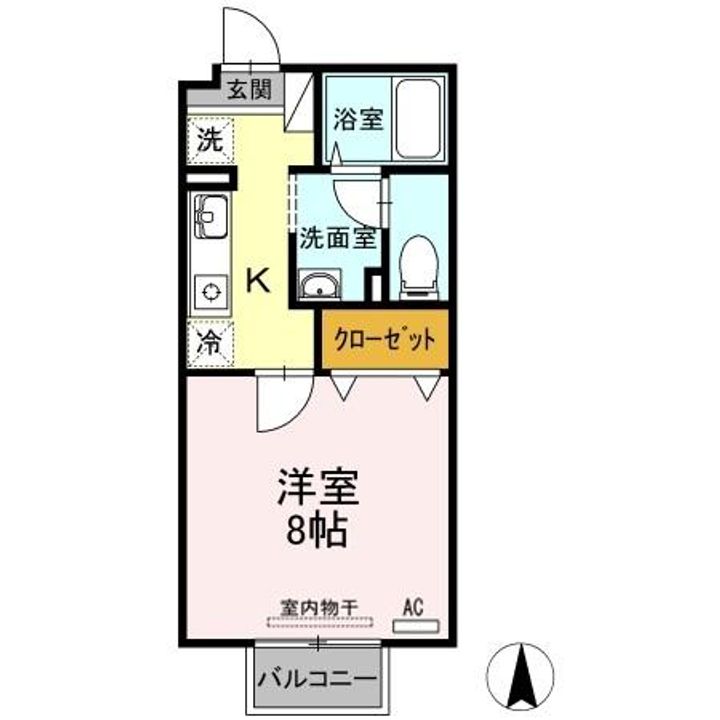 サンハイムの間取り