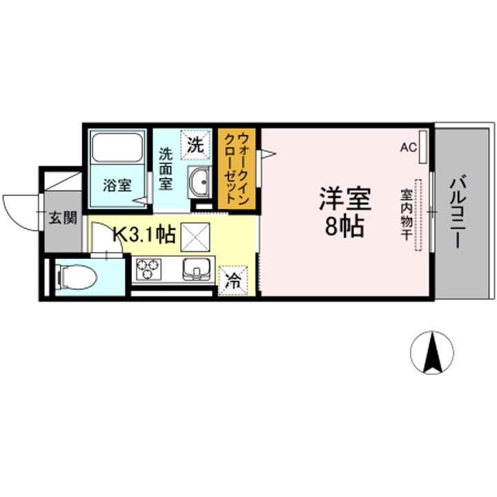 リッツ レジデンス A棟の間取り