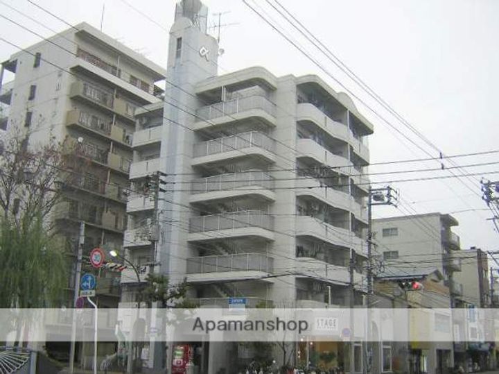 アルファ富田町 401号室の外観