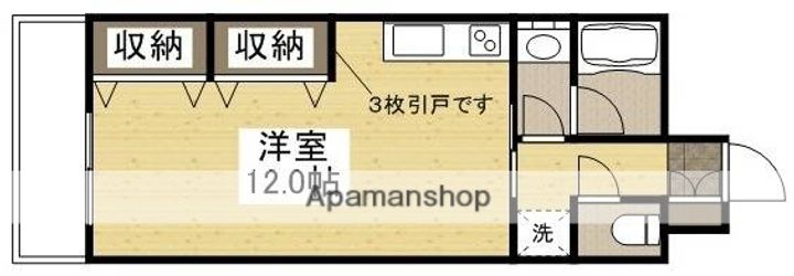 ルミエール松島の間取り