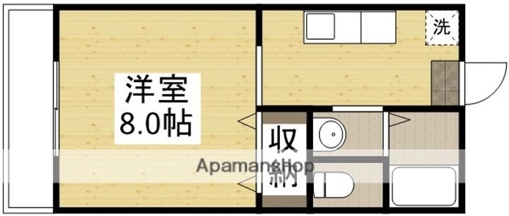 コーポ花水木の間取り