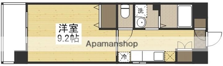 グランローゼ401の間取り