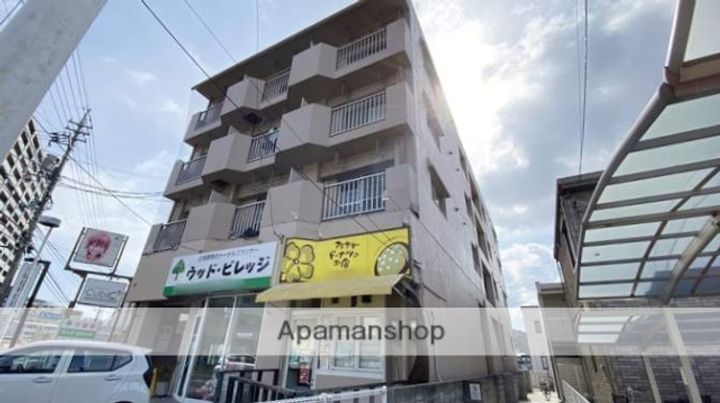 岡山県岡山市北区津島京町3丁目の賃貸マンションの外観