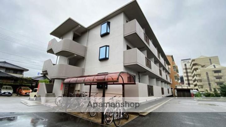 岡山県岡山市北区今1丁目の賃貸マンションの外観