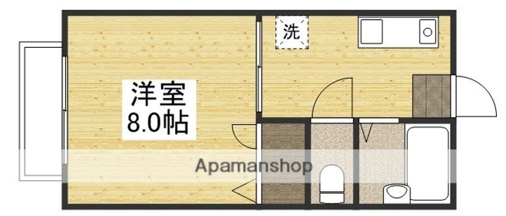 ハイツノア A202の間取り