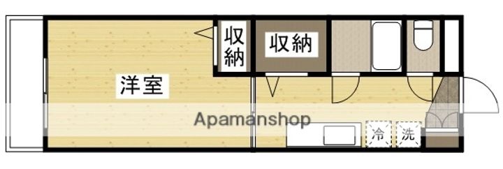 センチュリー東中央603の間取り