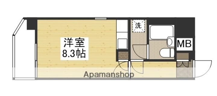 朝日プラザ岡山中山下の間取り