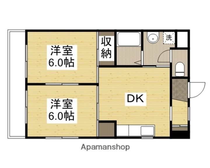 モナドマンションの間取り