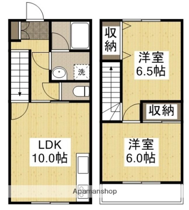 メゾン八王子101の間取り