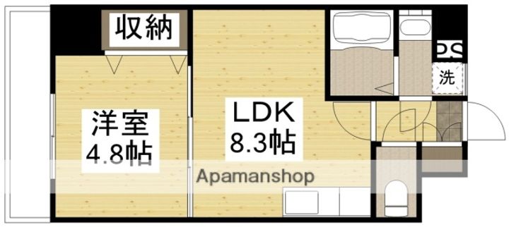 ティースタイル201の間取り